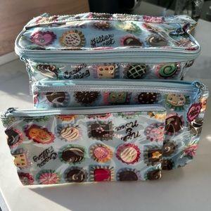Candy print Cosmetic bags 💝🍫